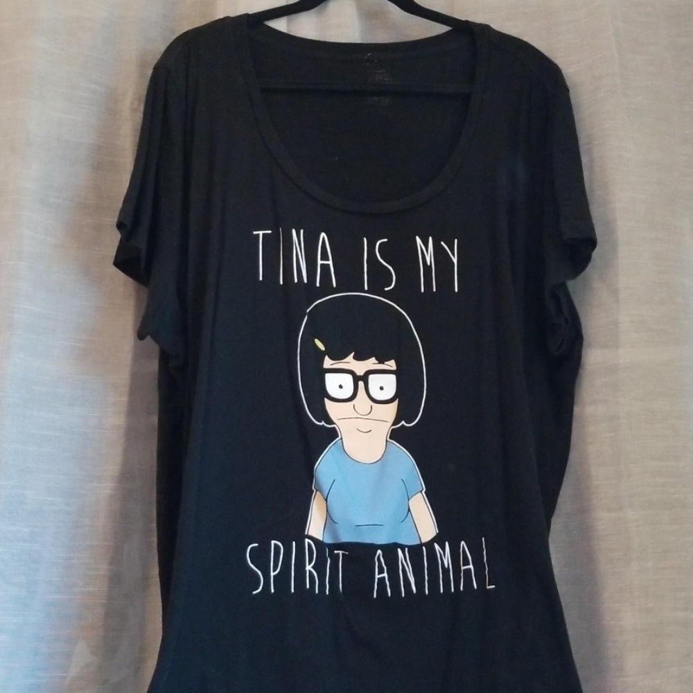 Torrid Bob's Burgers Tina T shirt